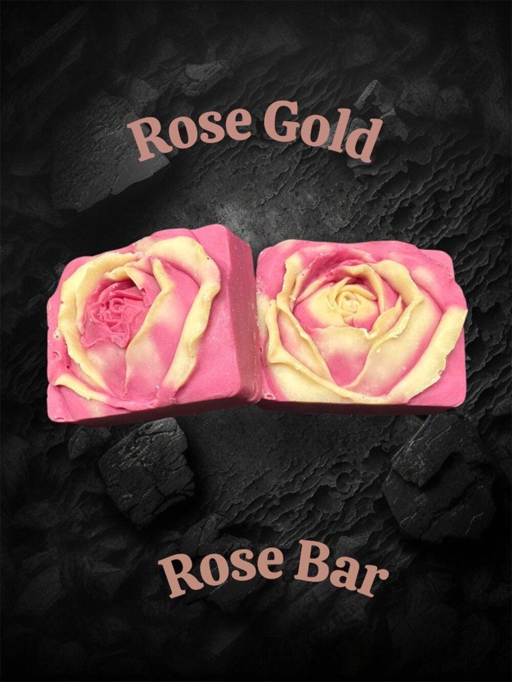 Rose Gold Soap Bars- Set of Two